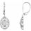 Thumbnail: Annabelle Oval Diamond Earrings