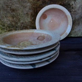 Plato, vajilla de cerámica, piezas únicas