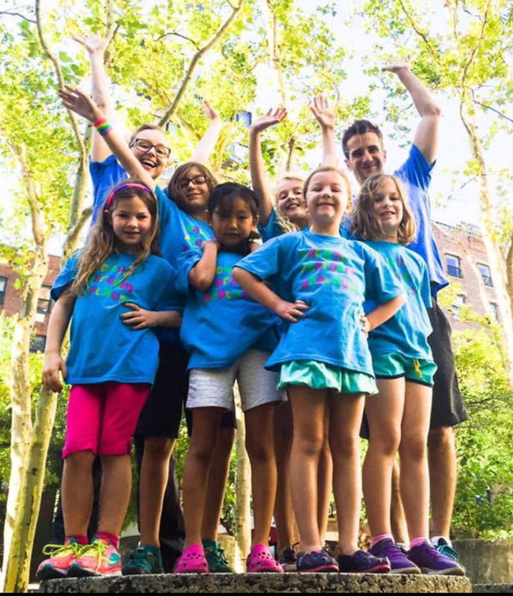 Group Fun with other campers