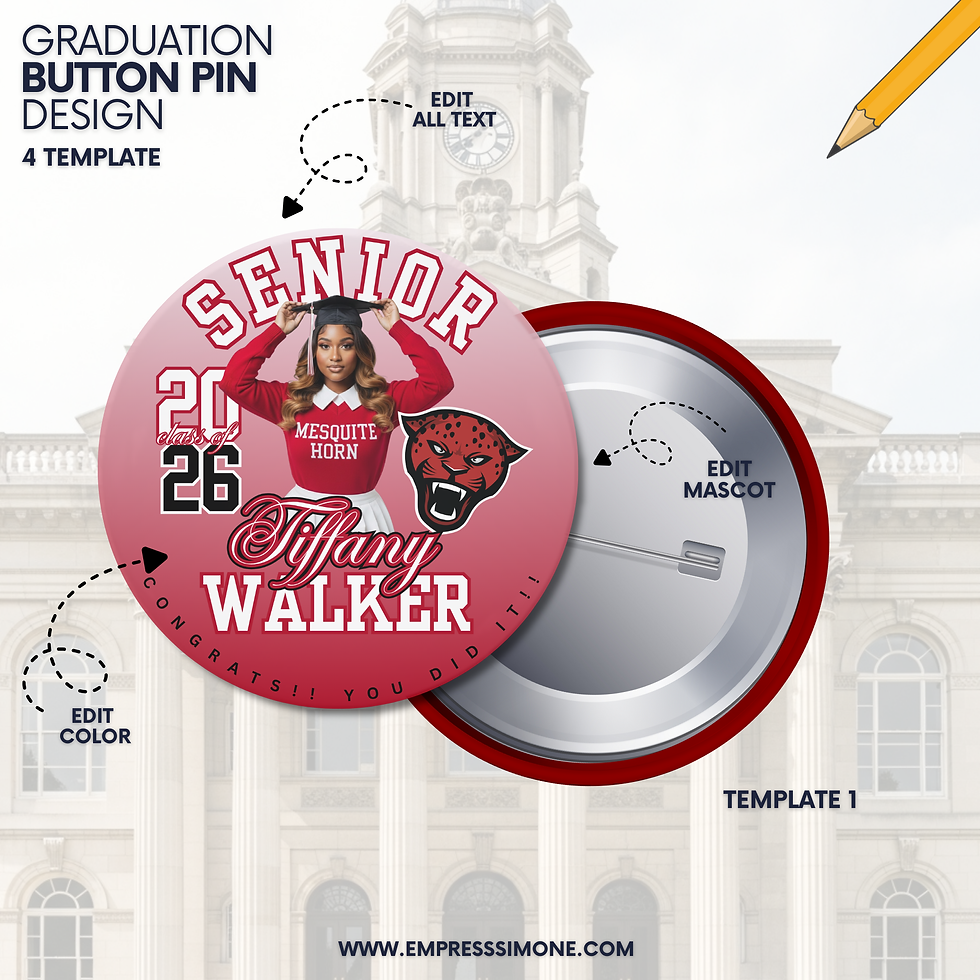 Grad 20226 Button Template- The Doula Collective
