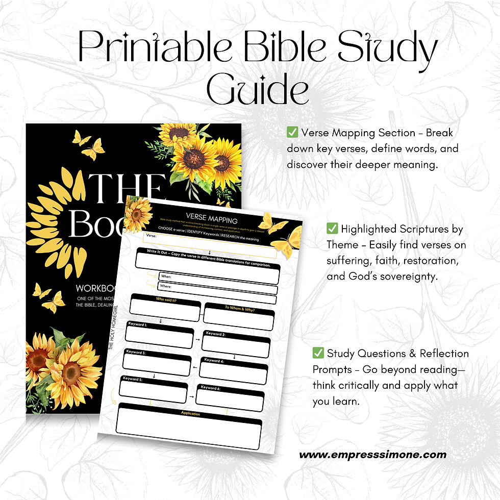Thumbnail: The Book of Job Study Guide
