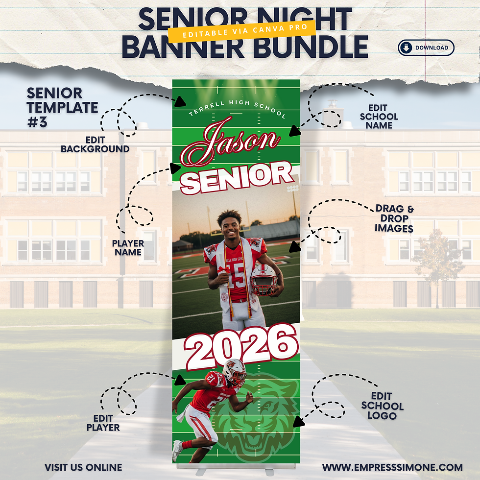 Thumbnail: Senior Night Banners