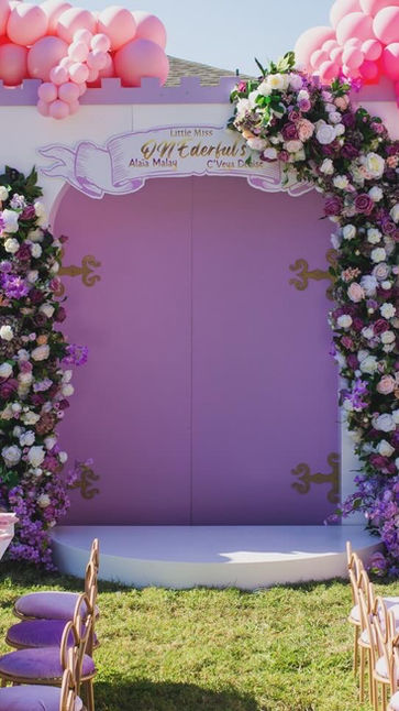 B Creative 1st Birthday- Fairy Princess Setup- Dallas, Texas
