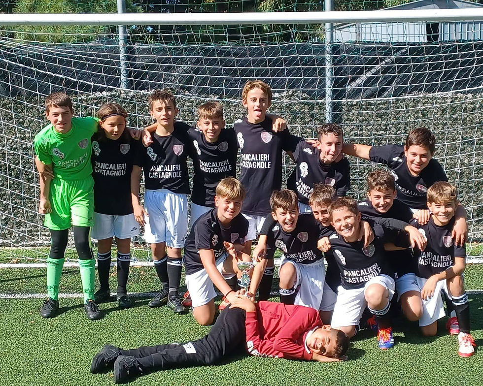 Gli Esordienti Secondo Anno di Mister Simone Nordio vincono il Torneo Test Match Crocetta.