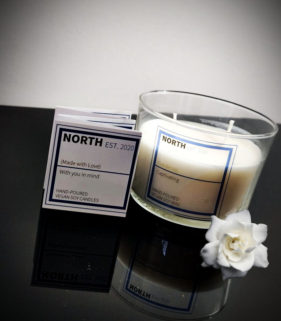 Μικρογραφία: GARDENIA SOY WAX CANDLE