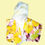 Thumbnail: Silk Stole with Large Yellow Flowers