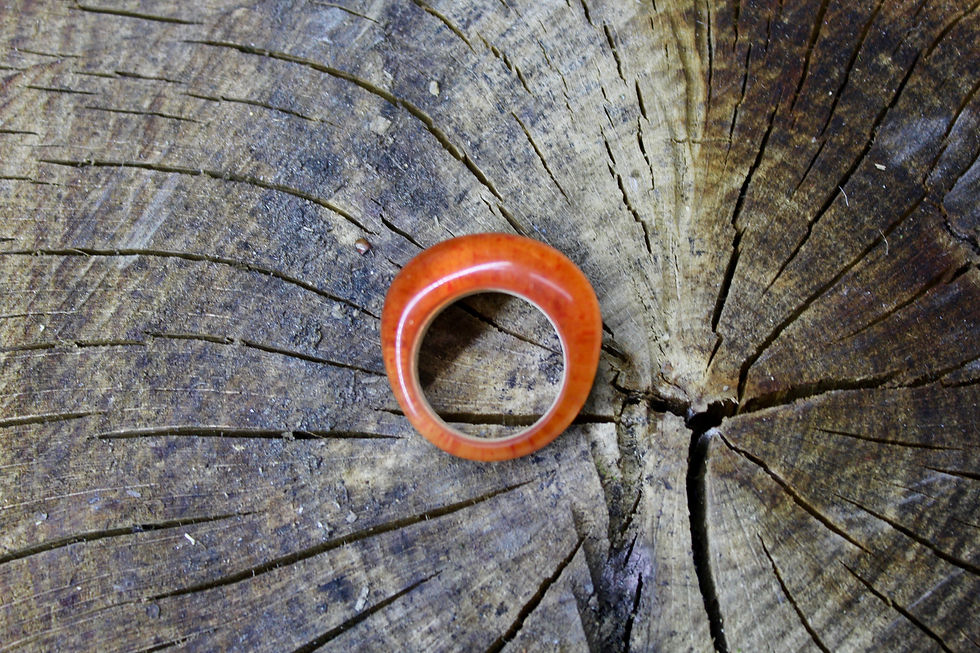 Miniature : Bague Bois Résine #016