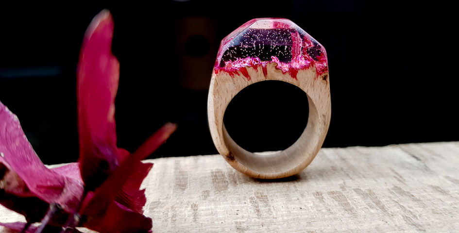 Miniature : Bague Woodwild #010