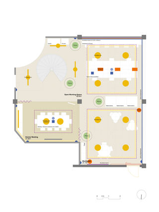 Grundriss CoWorking