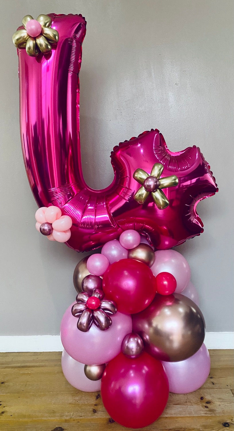 Thumbnail: Deluxe Balloon numbers (priced per number)