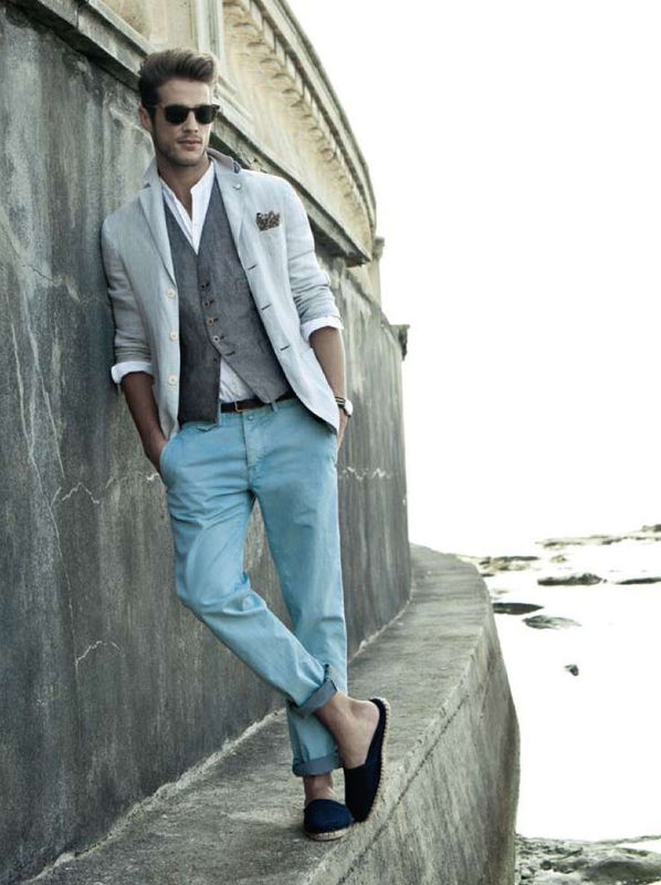 Alpargatas: un must para hombres con mucho estilo.