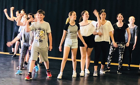 West End Junior Academy students developing their performance skills