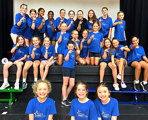 Young performers after a West End On Demand theatre workshop at their own venue