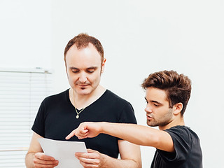 An acting class at our West End Academy in London