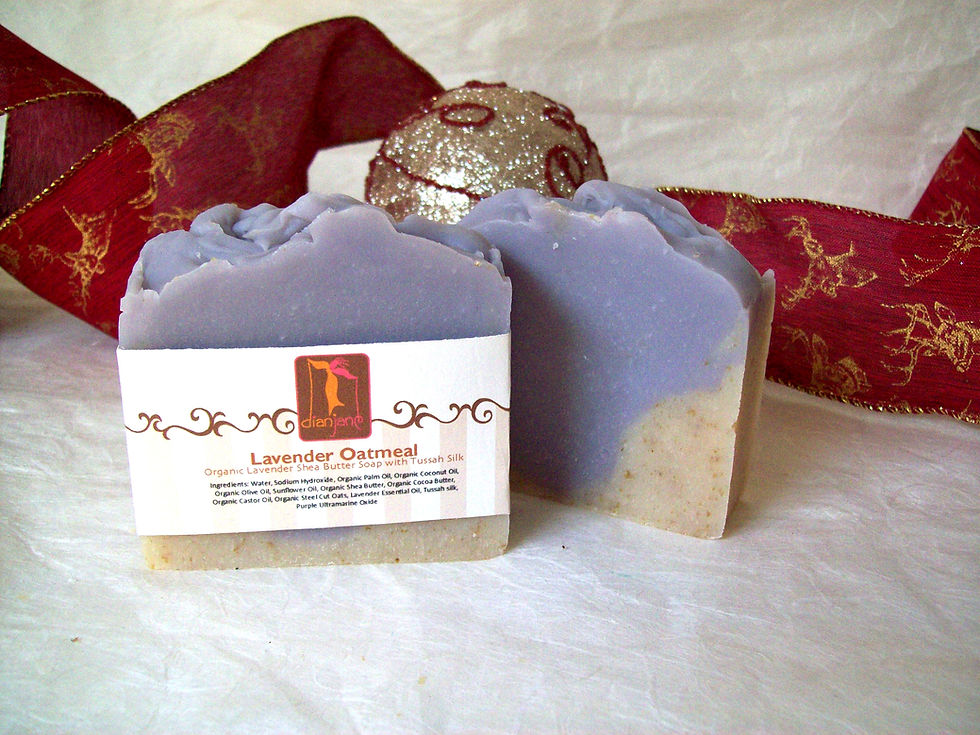 Thumbnail: Organic Lavender Oatmeal Soap