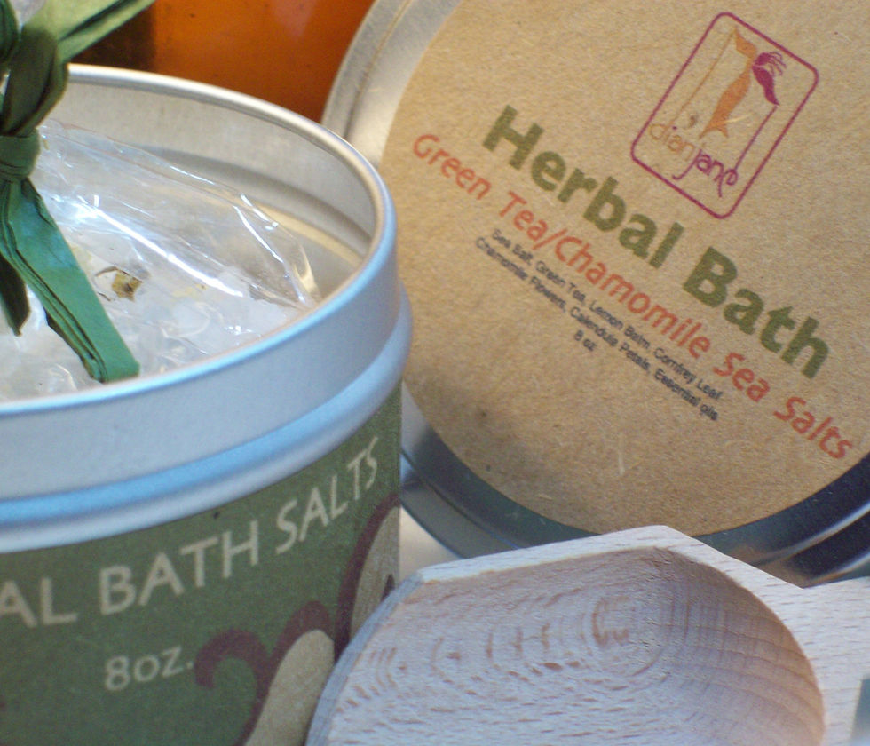 Thumbnail: Herbal Dead Sea Bath Salts with Green Tea