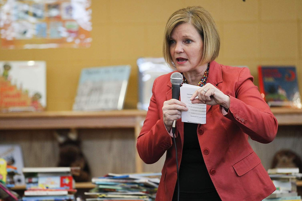 Senator Mathis at Novak Elementary