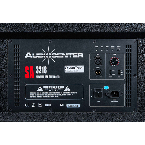 Miniature : AUDIOCENTER SA3218 / 4000 watts/ DSP