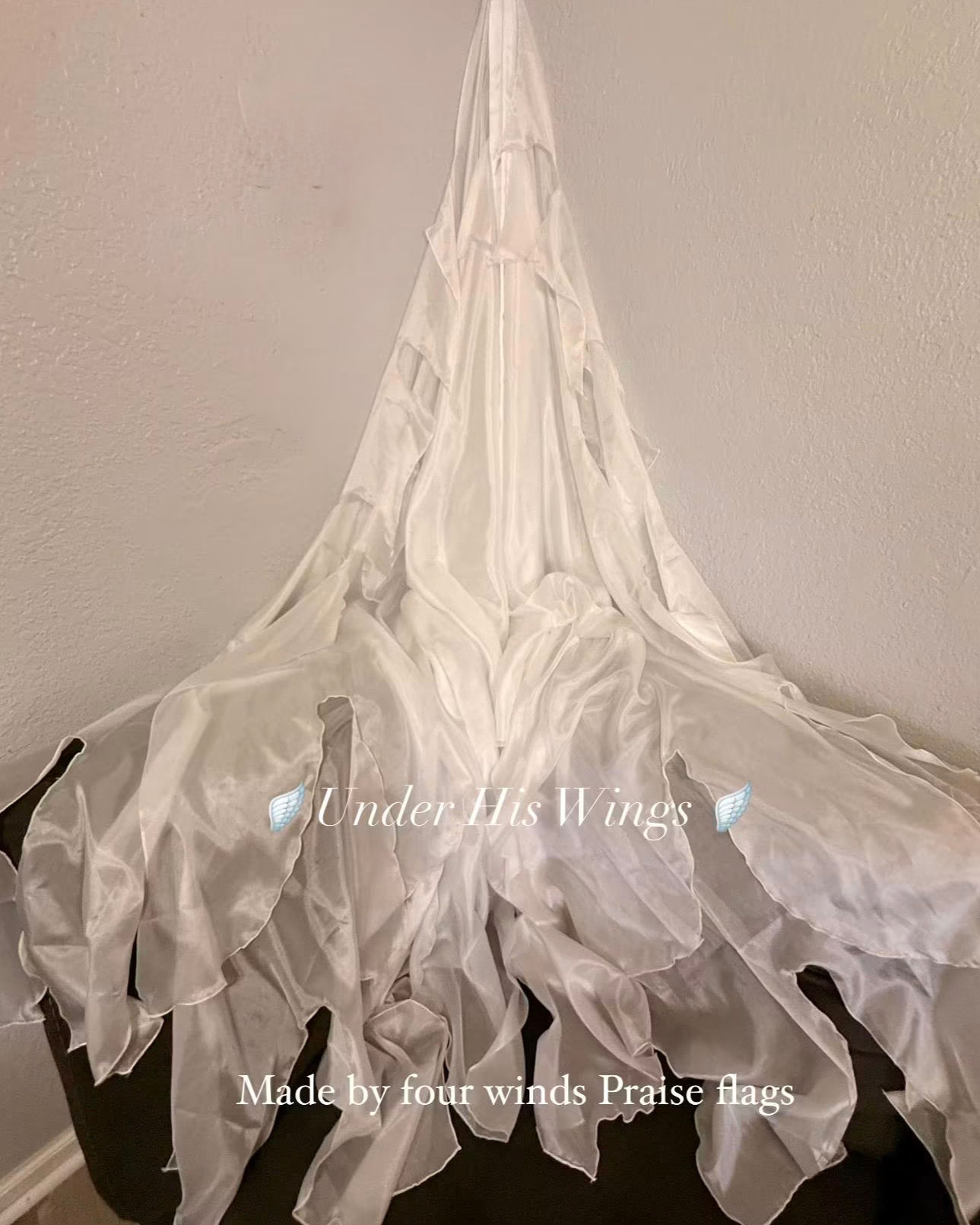 Silk Flags: Under His Wings