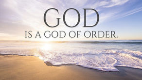 Men's Monday Message: Order vs Chaos