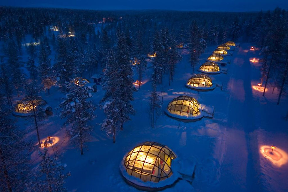 Kakslauttanen Arctic Resort, Finland