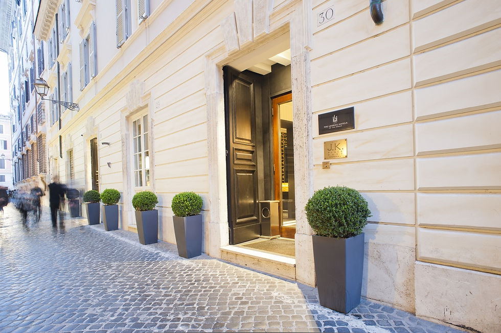 J.K. Place, Rome