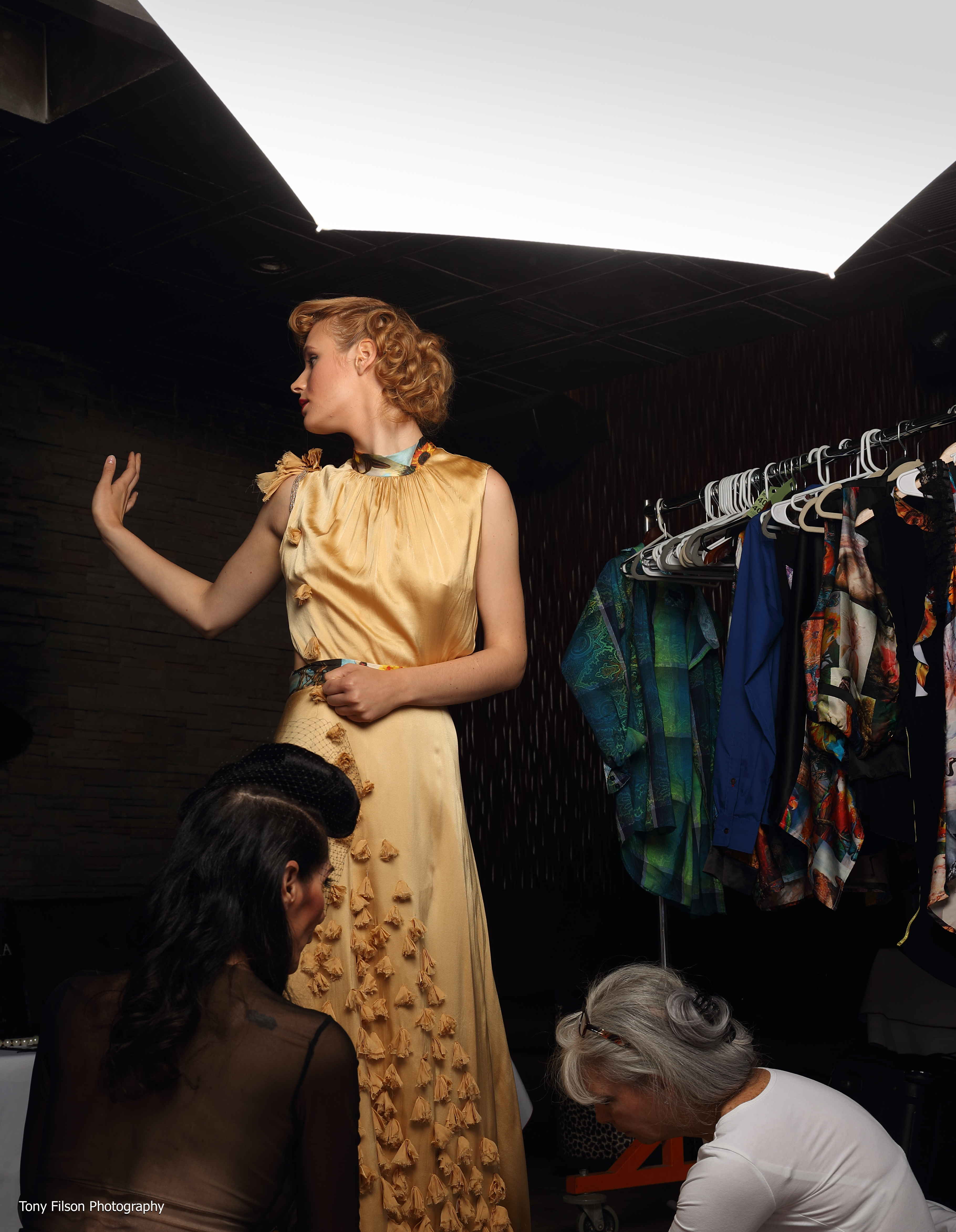 PopImpressKA Couture behind the scenes BTS Styling The Model