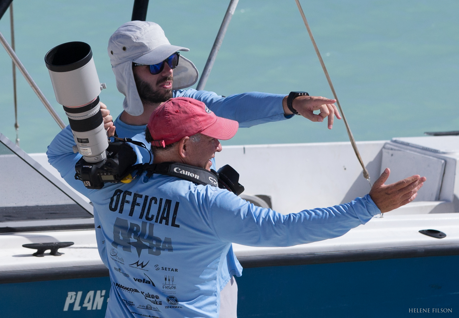 BTS of Tony Filson directing a photo shoot for kissmykite