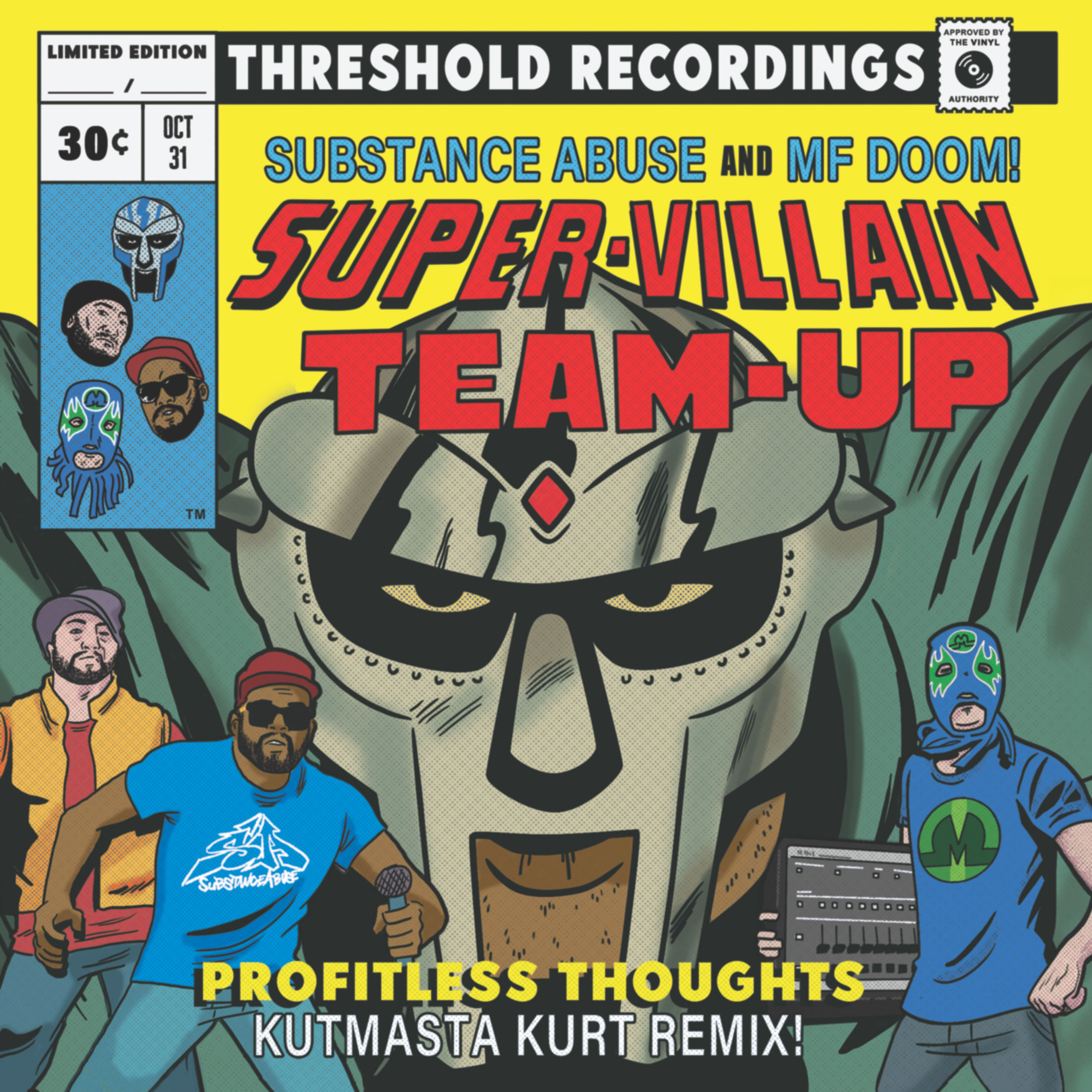 SUBSTANCE ABUSE ft. MF DOOM - PROFITLESS THOUGHTS KUTMASTA KURT REMIX