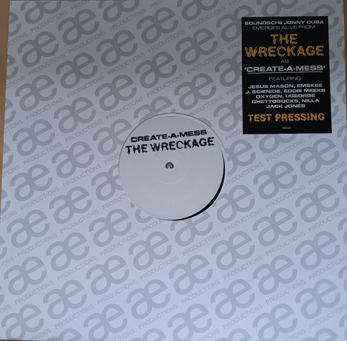 CREATE A MESS THE WRECKAGE LP TEST PRESSING Aeproductions create-a-mess-the-wreckage-lp-test-pressing-aeproductions