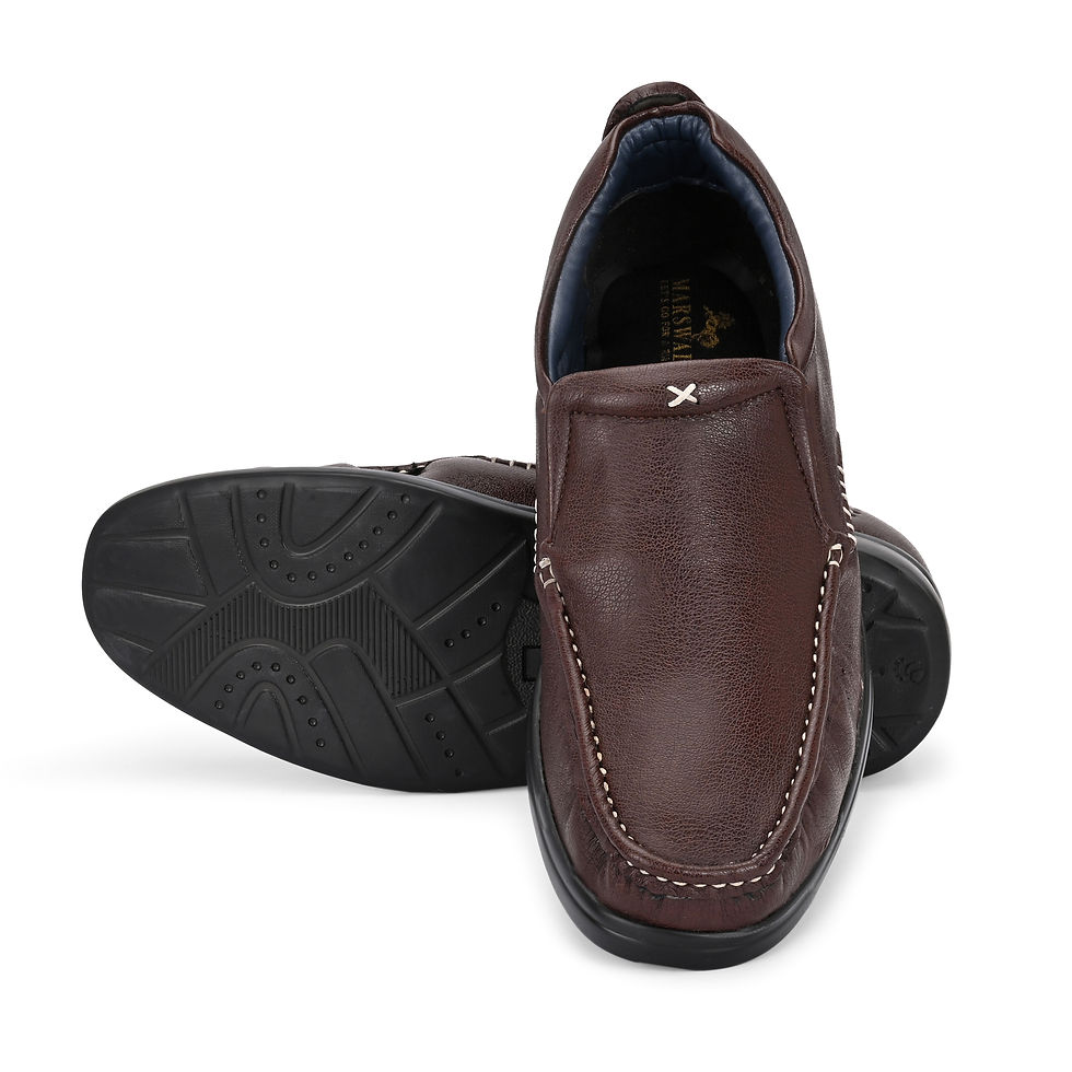 Thumbnail: Marswalk Kastrat Men’s Leather Formal Loafers