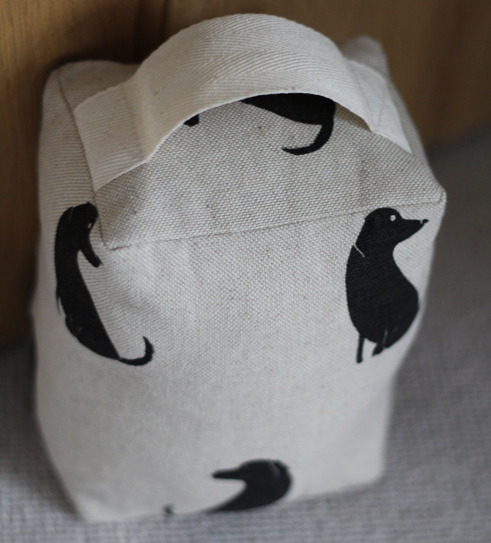 Thumbnail: Fenella Smith Linen Doorstop - Labradors