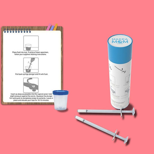Washable At home intracervical insemination Kit for humans MakeAmom