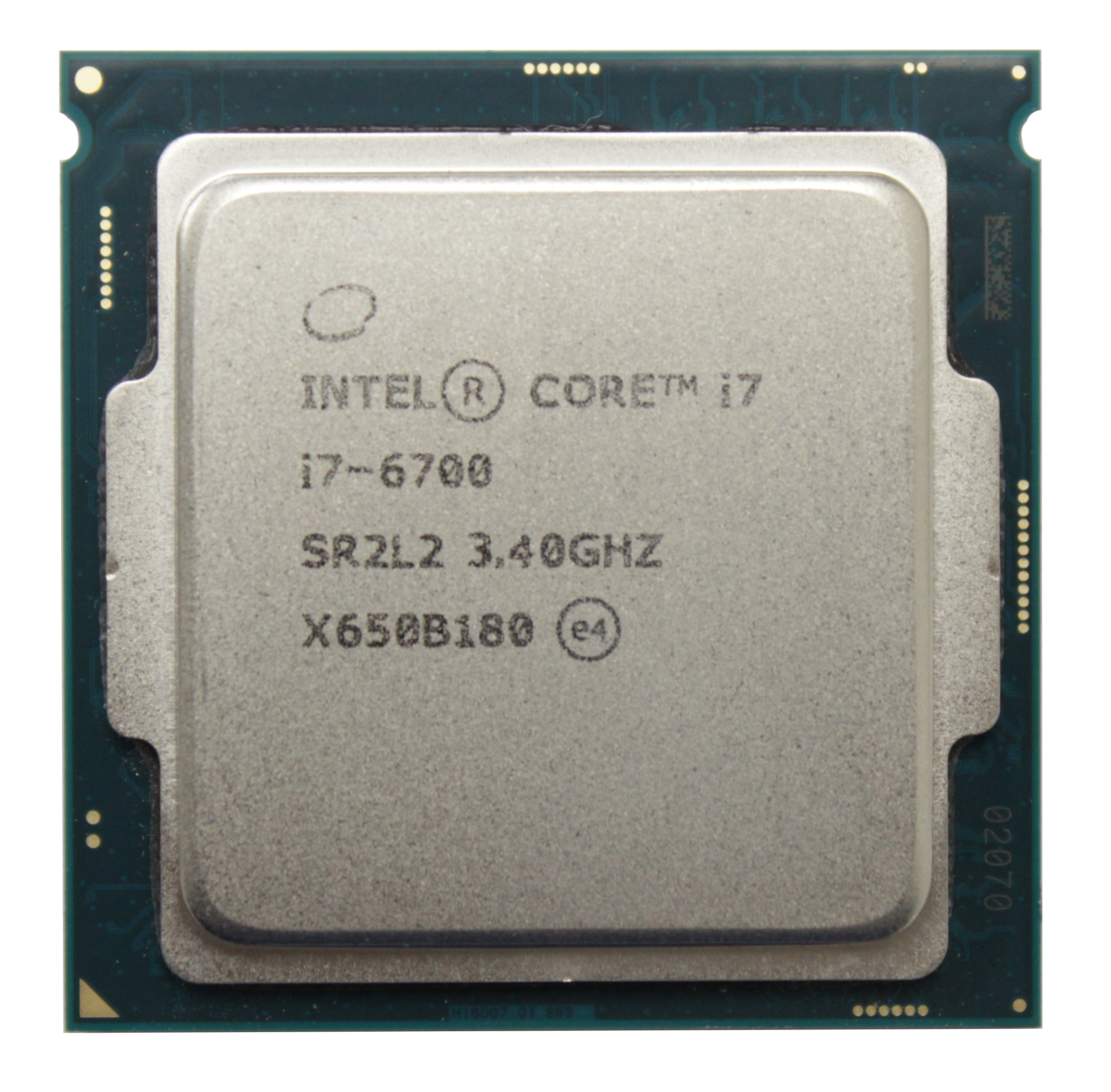 Intel Core i7-6700 CPU 3.40GHz SR2L2