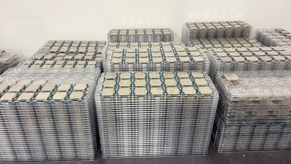 QTY: 25,418 - CPU / Processor lots for bid