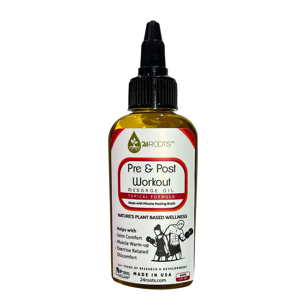 Thumbnail: 24ROOTS_Pre & Post Workout Massage Oil_60ml_1