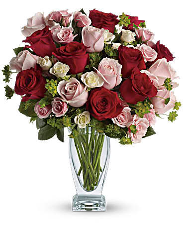 Thumbnail: Cupid's Creation with Red Roses by Teleflora