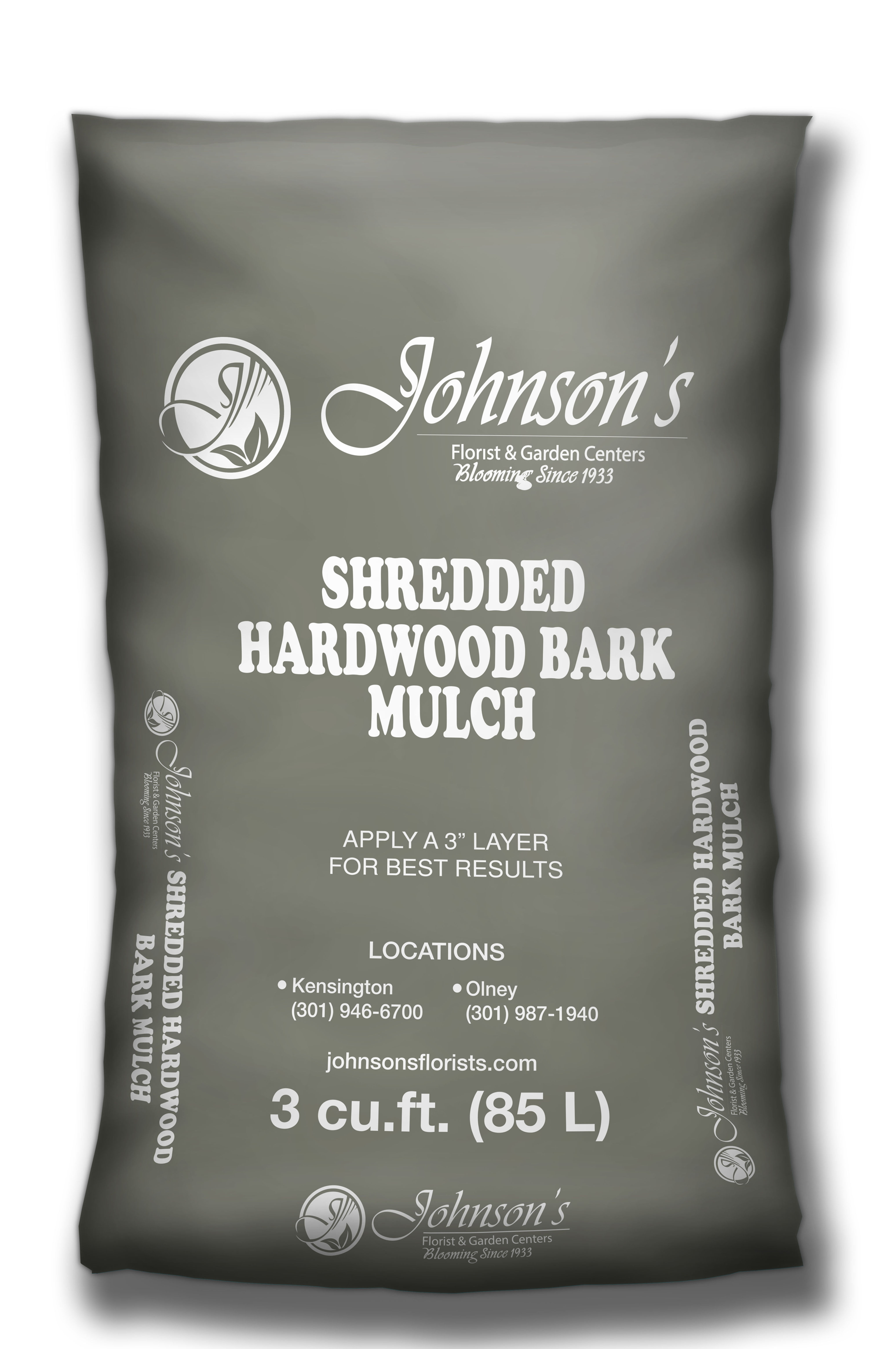 Johnson's Shredded Hardwood Mulch