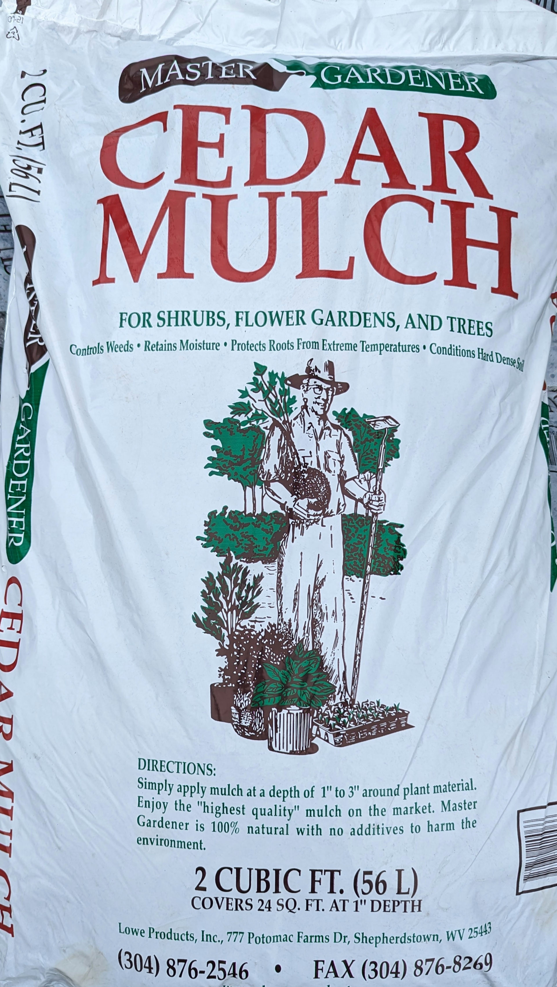 Cedar Mulch 2 cu ft