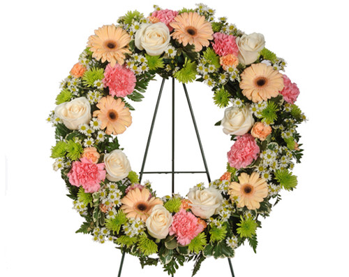 Peach Wreath