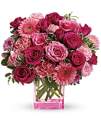 Mary Kay's Pink Dreams Bouquet by Teleflora