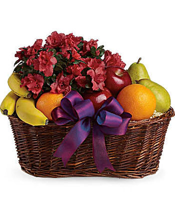 Fruits and Blooms Basket