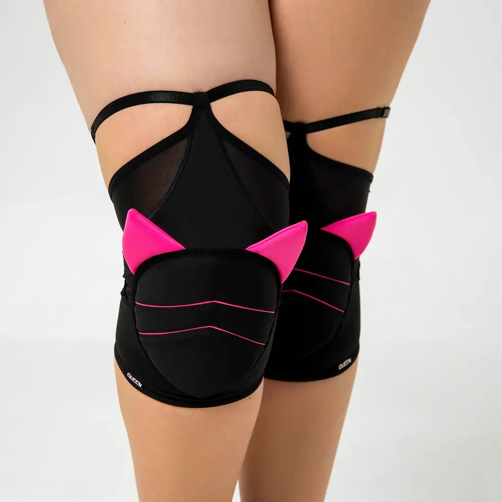 Thumbnail: KITTY BOMBS – Knee Pads with Mesh
