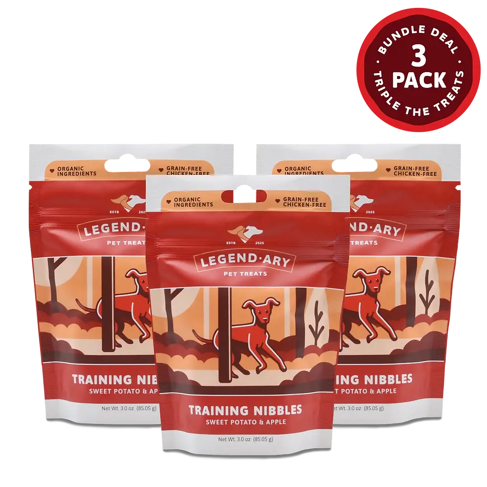 Thumbnail: Training Nibbles | Dog Training Treats | Organic Sweet Potato & Apple