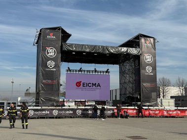 Stage at EICMA