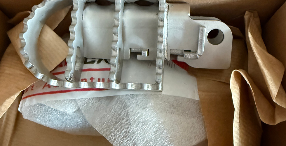 Passenger foot peg upgrade