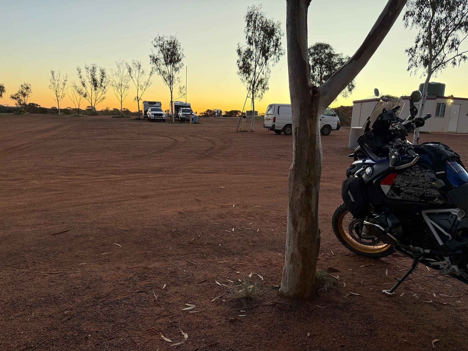 View from a motel WA