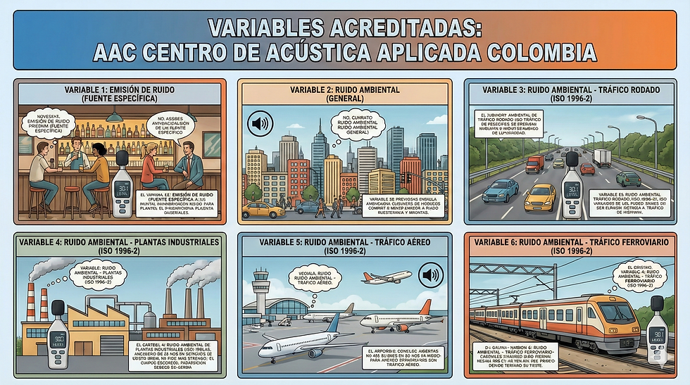 Más allá del cumplimiento: AAC obtiene la Acreditación IDEAM con el alcance técnico más avanzado en acústica