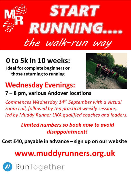 Start Running - The Walk-Run Way on our 10 week begineers course.