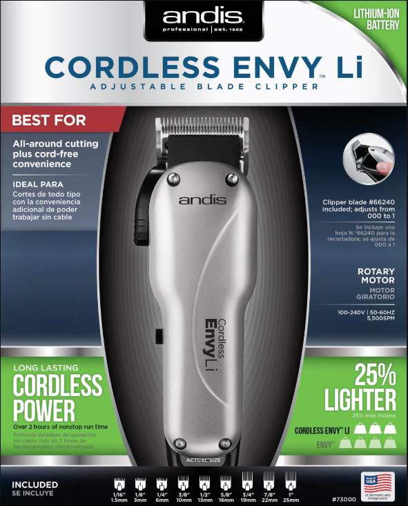 Andis Cordless Envy Li